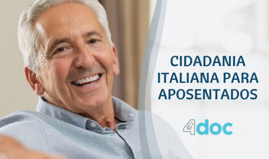 Aposentadoria na Itália. Governo reduz imposto para aposentados
